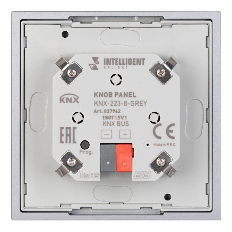 INTELLIGENT ARLIGHT Панель KNX-223-8-GREY BUS 3 года гар. ref.027962