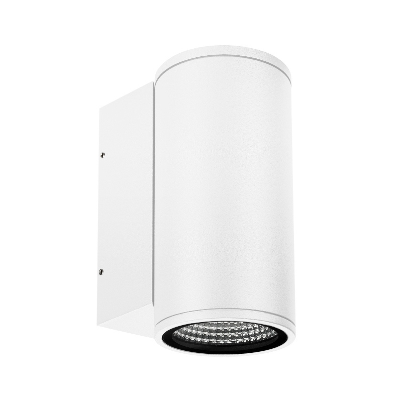 Светодиодный настенный светильник для фасадов 12вт IP54 Arlight LGD-FORMA-WALL-R90-12W Warm3000 WH арт.037257