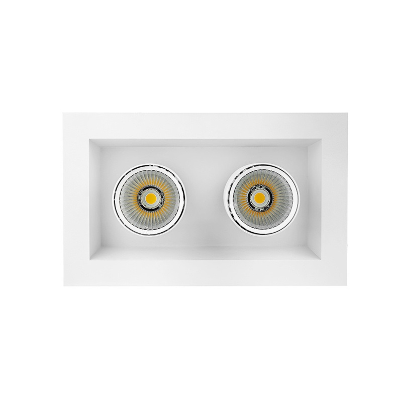 LED светильник с двумя поворотными источниками света карданный DLS Q2x36W 1206 0.9A 72вт Halla Lighting