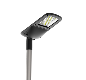 LED светильник Varton Tornado Crosswalk 50 Вт консольный RAL9005 черный