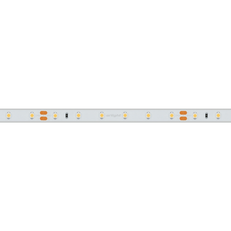 Лента диодная влагозащитная Arlight RTW 2-5000PS-50m 24V Warm2700 3528 60 LED/m LUX 4.8 Вт/м IP67 арт.024566