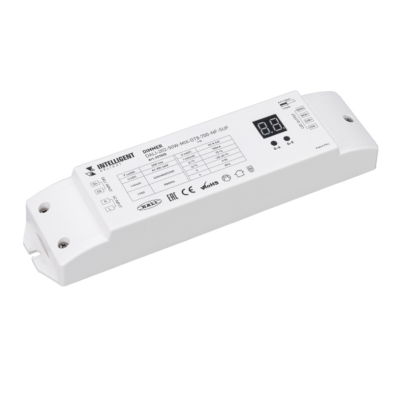 INTELLIGENT ARLIGHT Диммер DALI-202-36W-MIX-DT8-700-NF-SUF 230V 700mА IARL 031825