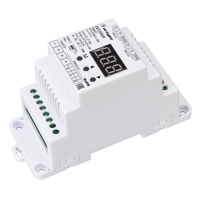 Декодер SMART-K23-DMX512-DIN 12-24V 3x6A Arlight IP20 Пластик арт.027126