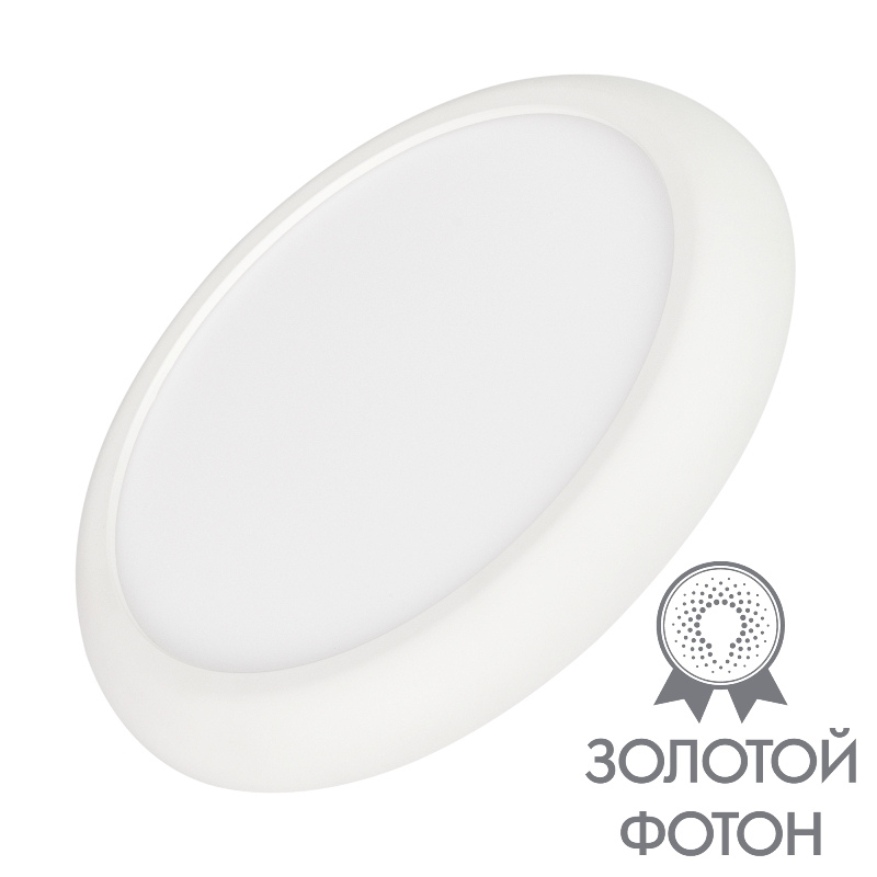 Диодный светильник бытового освещения Arlight CL-FIOKK-R220-18W Day4000-MIX WH IP44 ref.033445