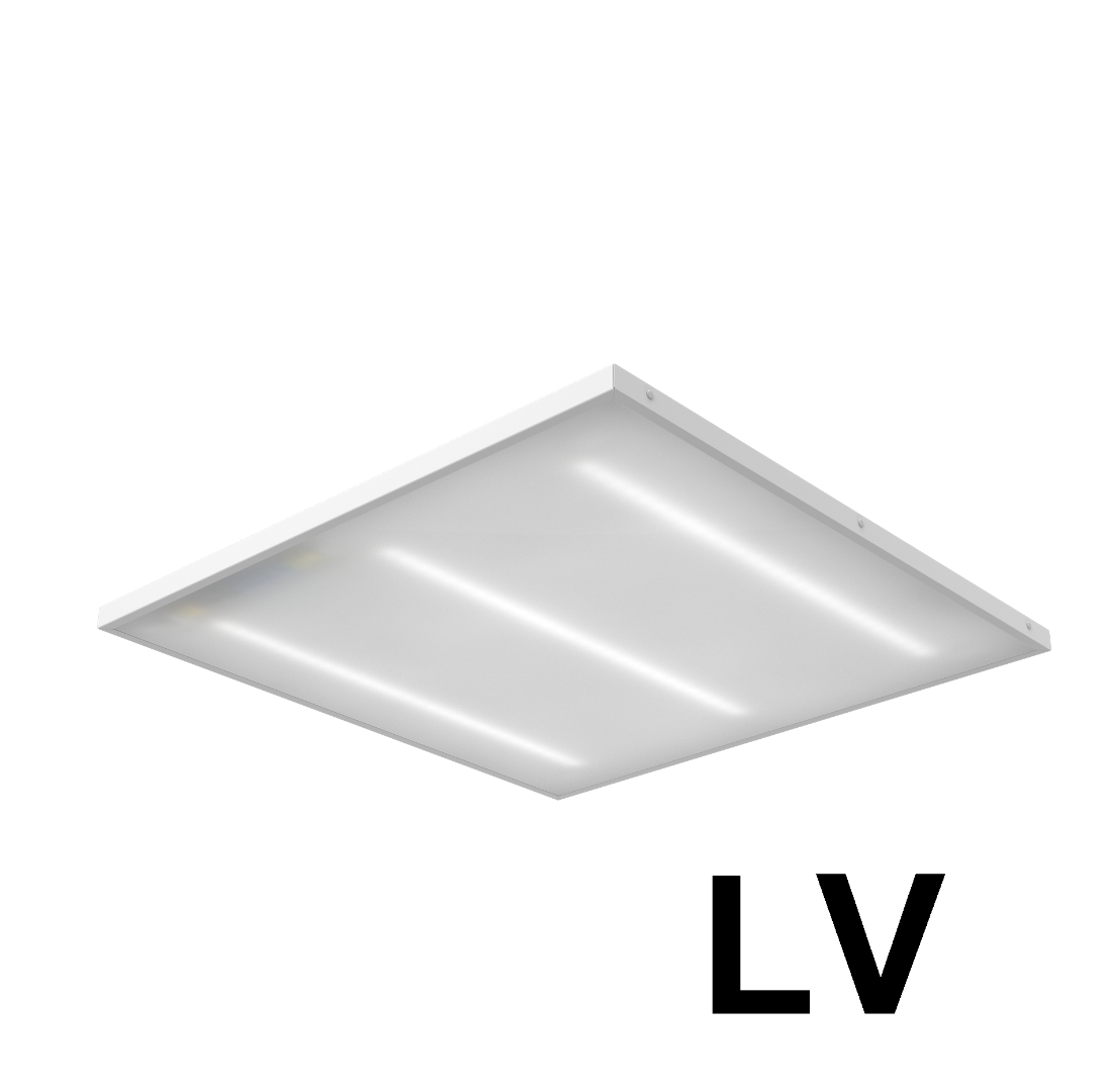 LED низковольтный светильник офисного типа IP40 Geniled Офис 595х595 30Вт 12В (36) 5000К Опал (арт.08154_12 (36))