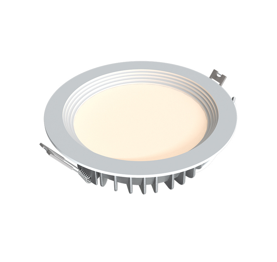 Светильник LED точечный круглый встраиваемый потолочный IP54 FAROS FT 250 10W 4000K ø138x37 (код заказа 00000012912)